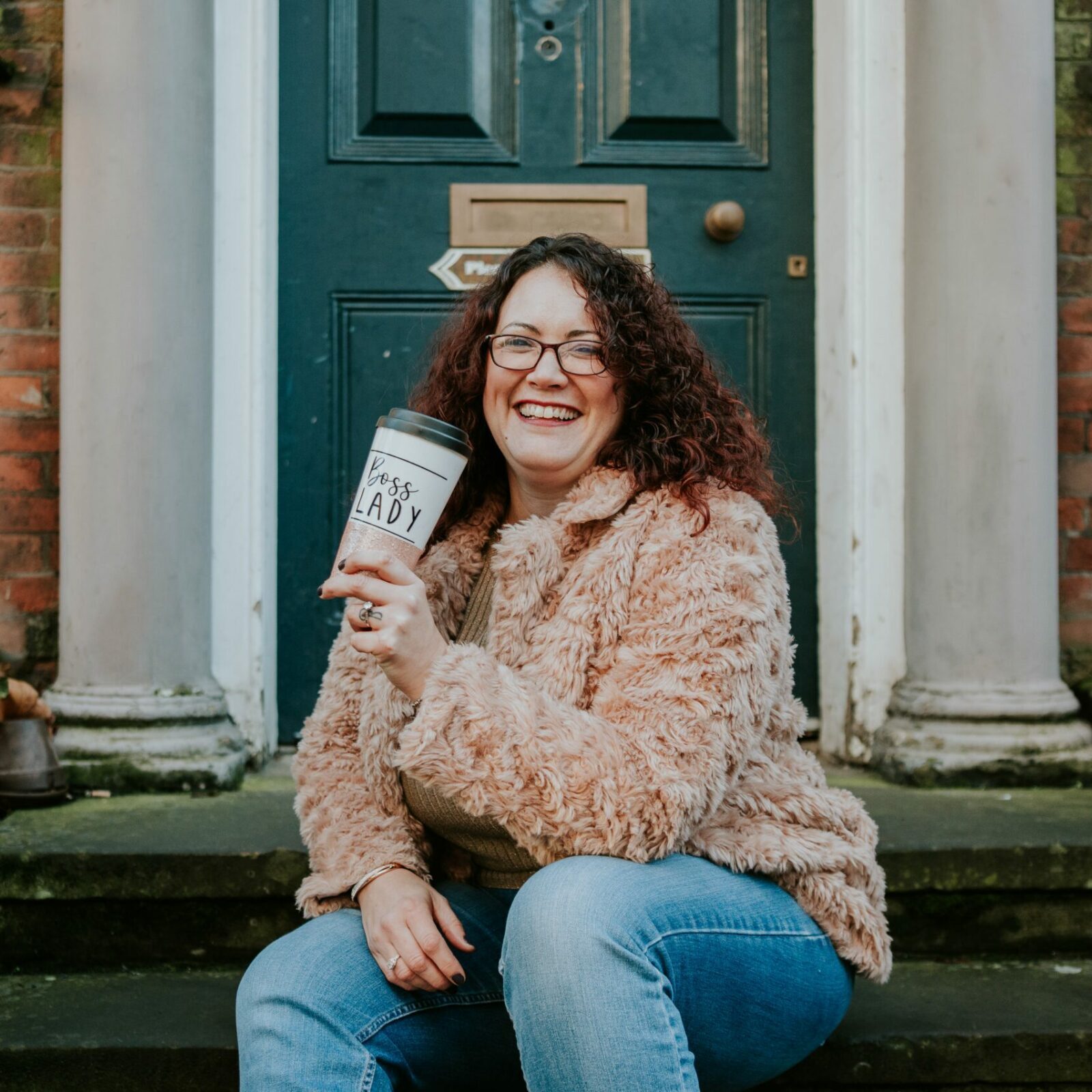 Jacqueline Kent-Happy Midlife Activator-drinking coffee